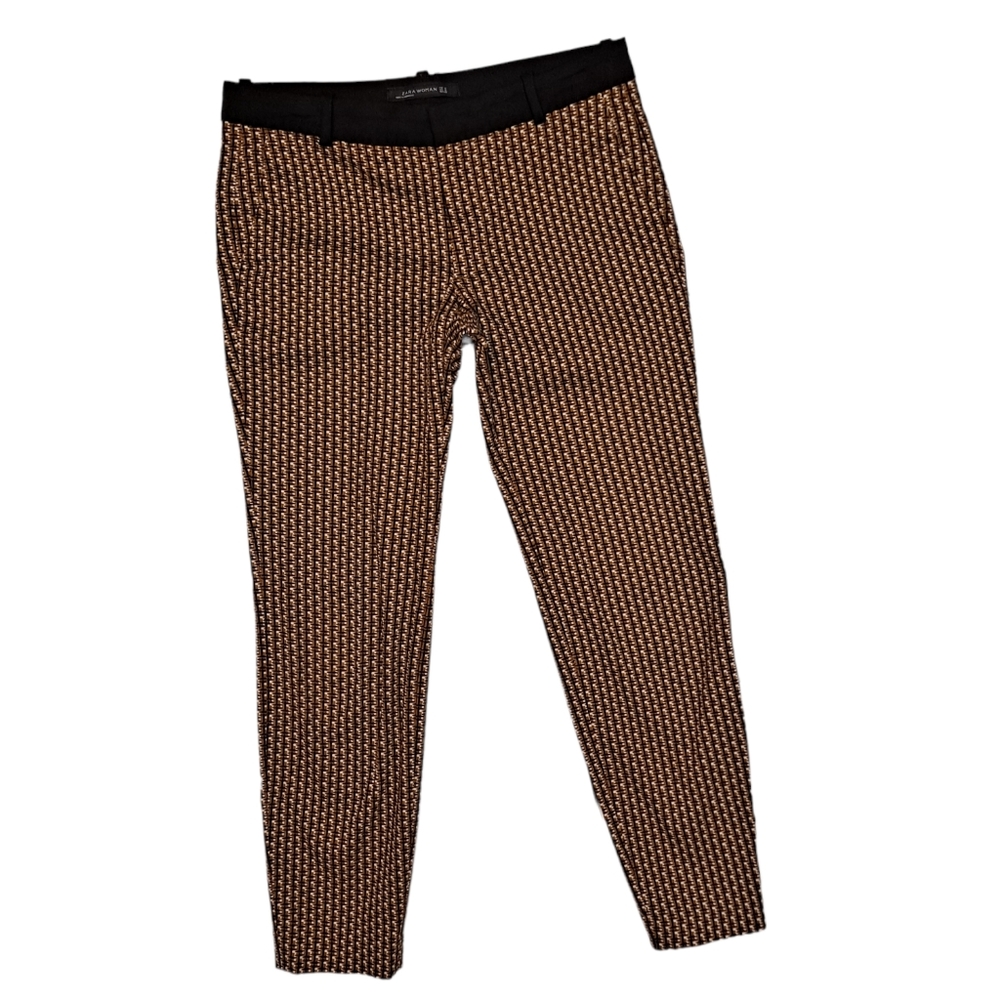 Zara Woman brown and black pants